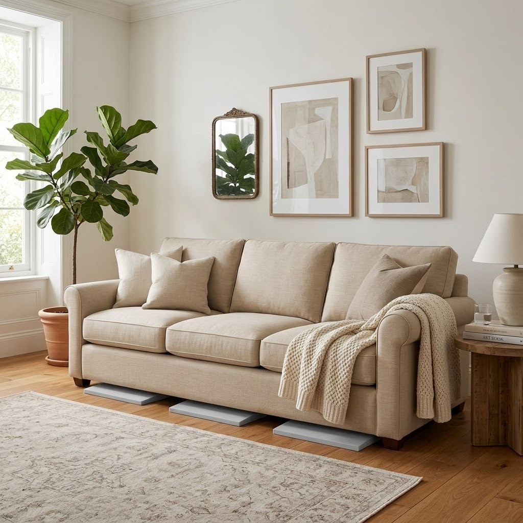 FoamLift Memory Foam Cushion Support Pad for Sagging Couches