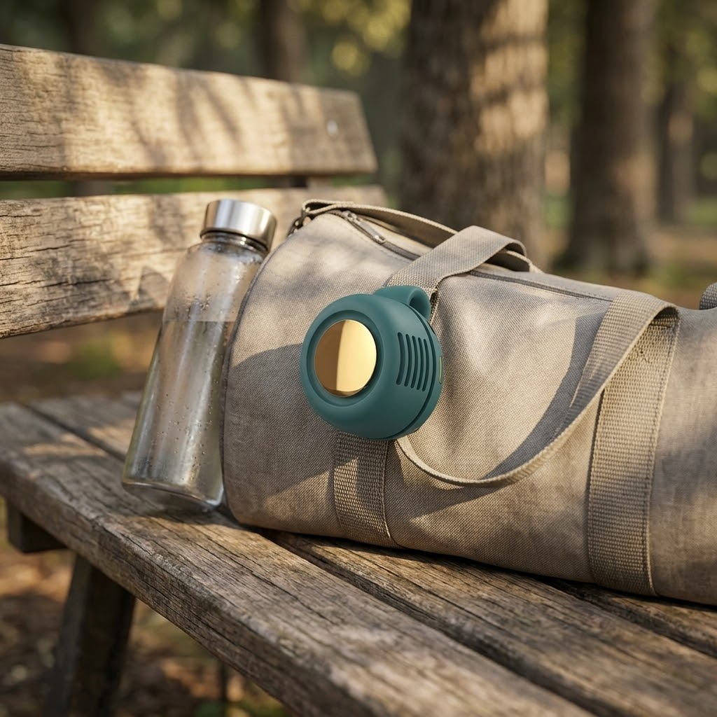 Breezly – Hands-Free Clip-On Cooling Fan