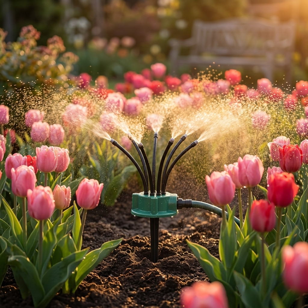 Aquava – 360° Multi-Arm Garden Sprinkler