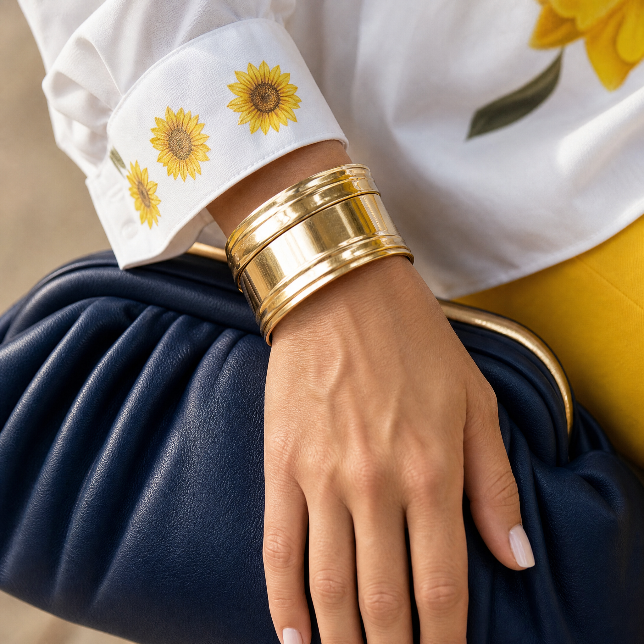 Florenza – Oversized Floral Top