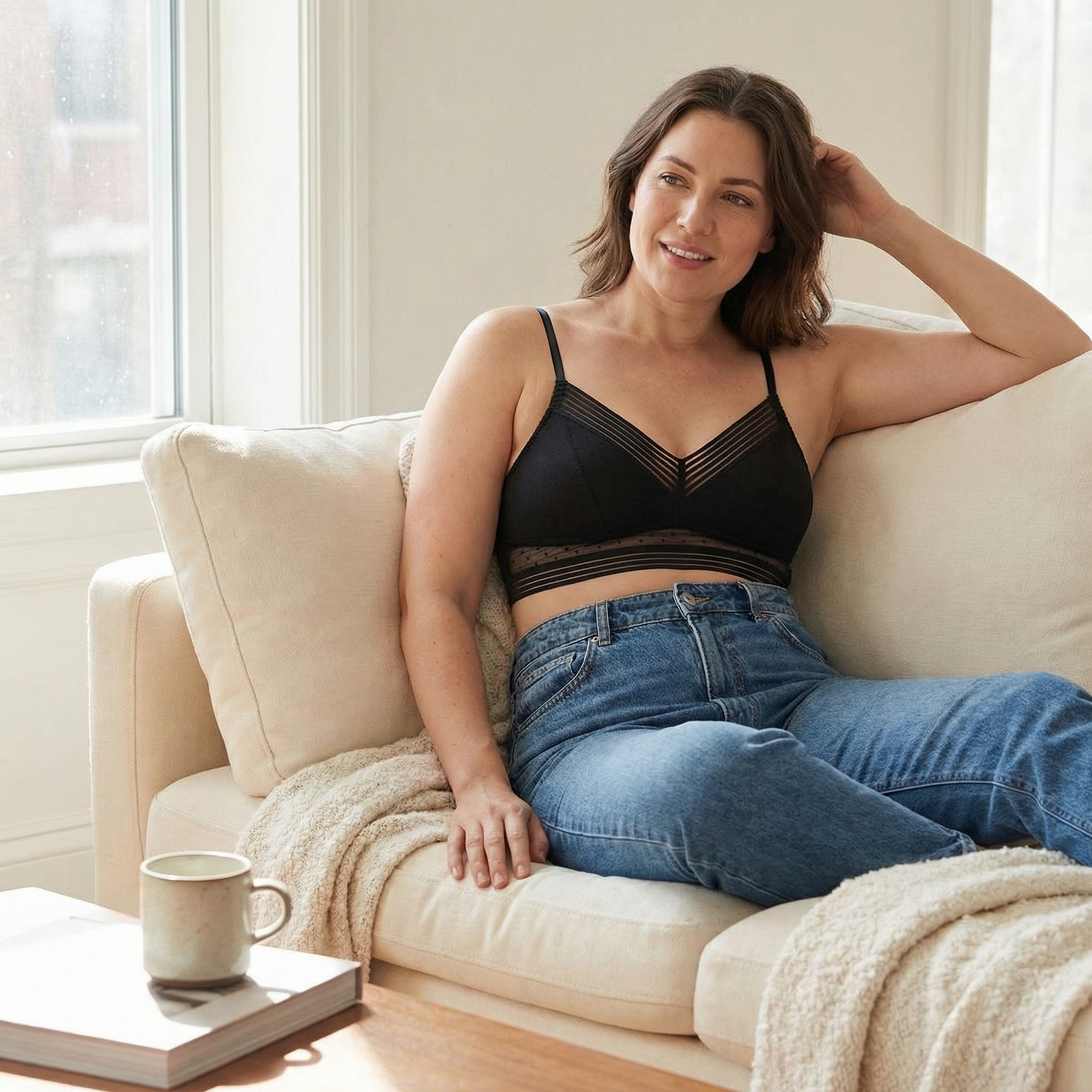 Lacella – Wireless Lifting Lace Bra