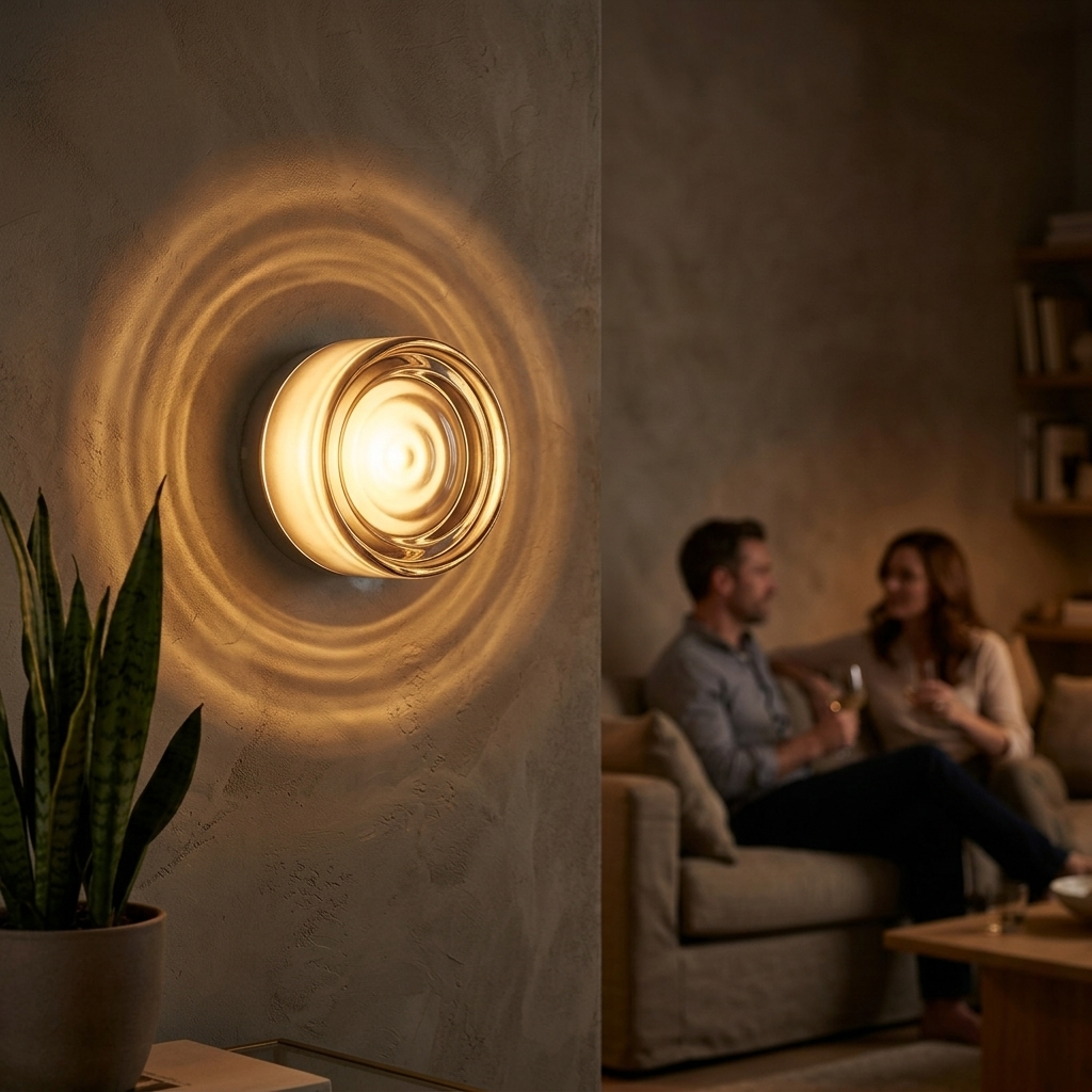 Lumara – Sculpted Dimmable Wall Sconce