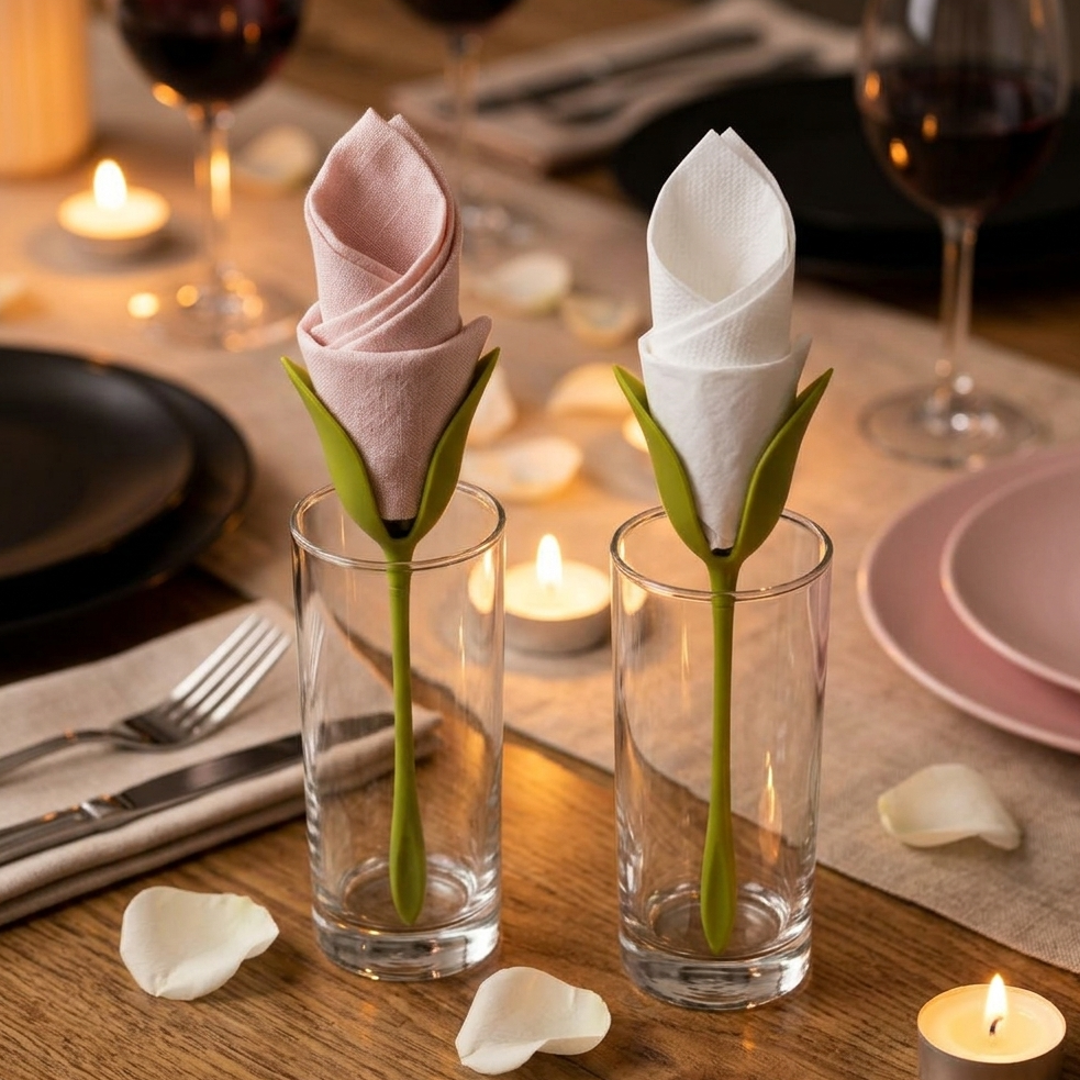 Florenza – Napkin Flower Creator for Elegant Tables