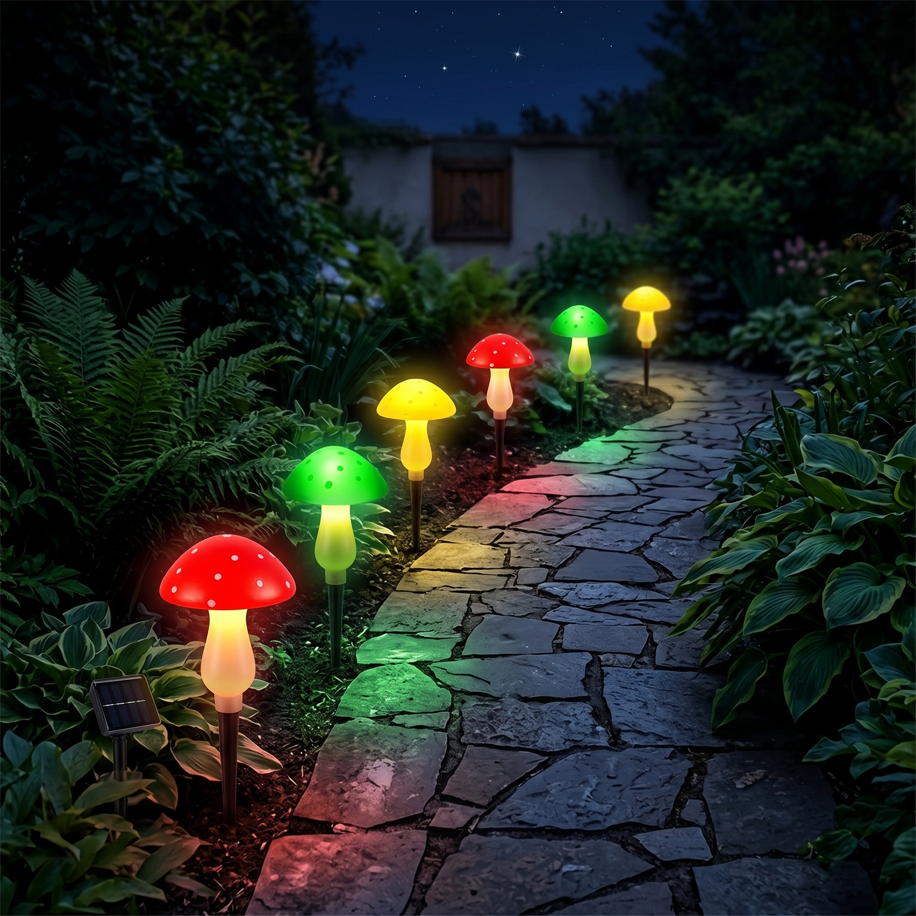 Glowvara – Solar Mushroom Lights for Garden Paths