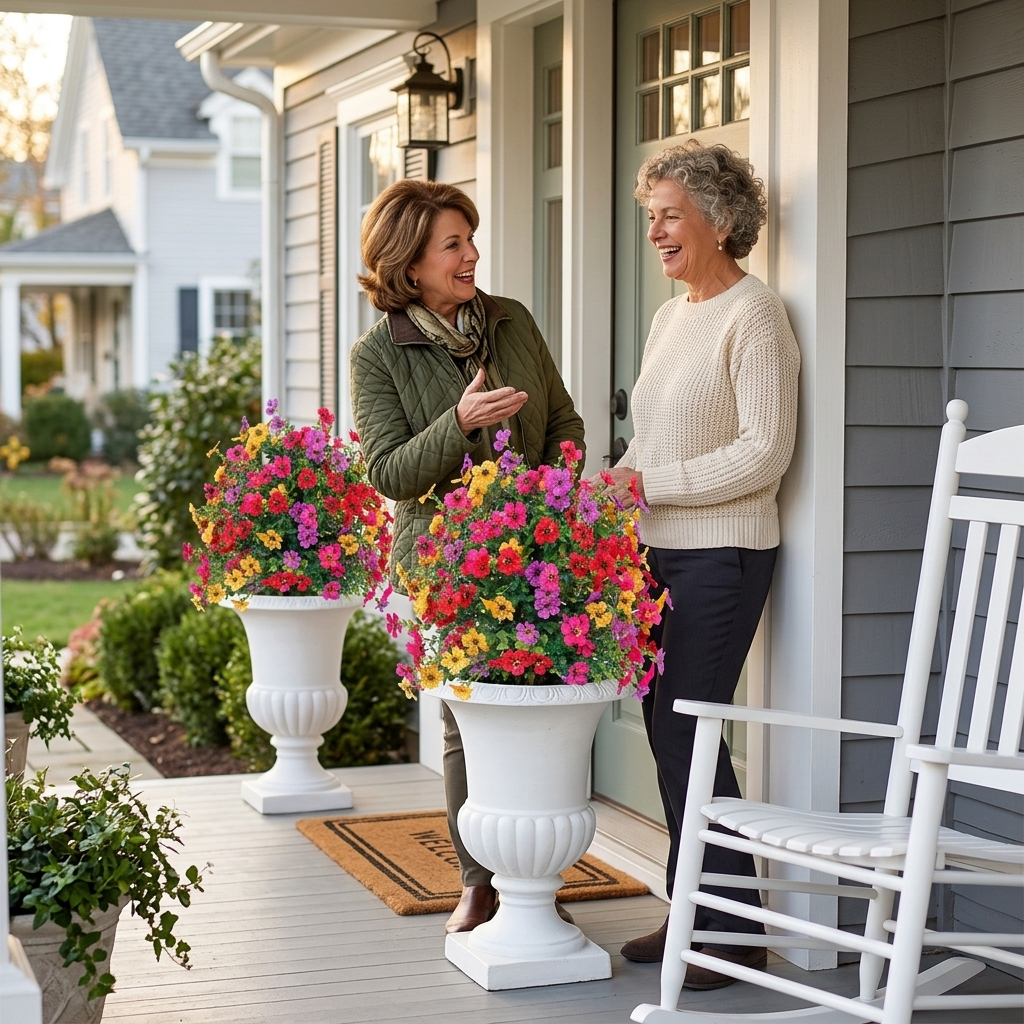 Bloomora – Weatherproof Outdoor Flower Topiary