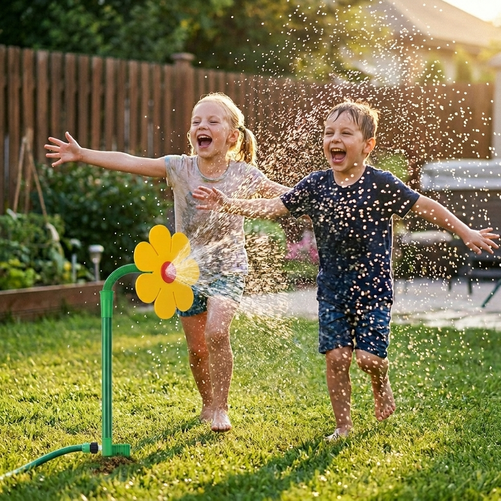 Bloomzy – Dancing Flower Lawn Sprinkler