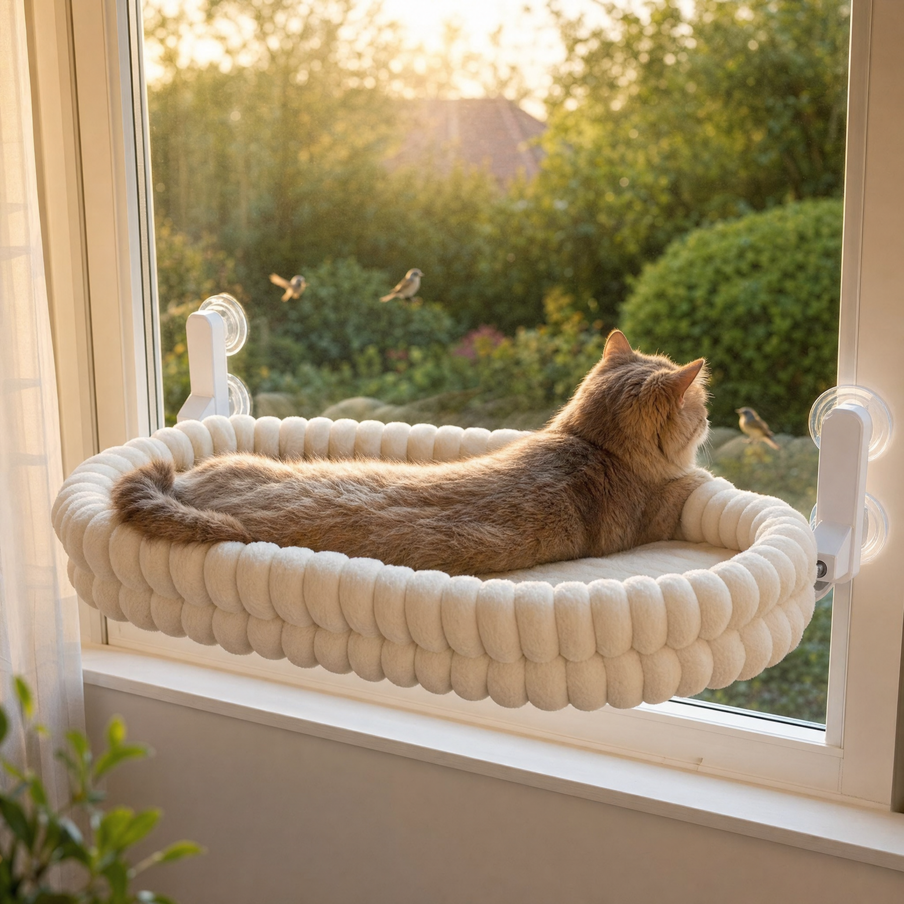 Lumiclaw – Foldable Window Cat Bed