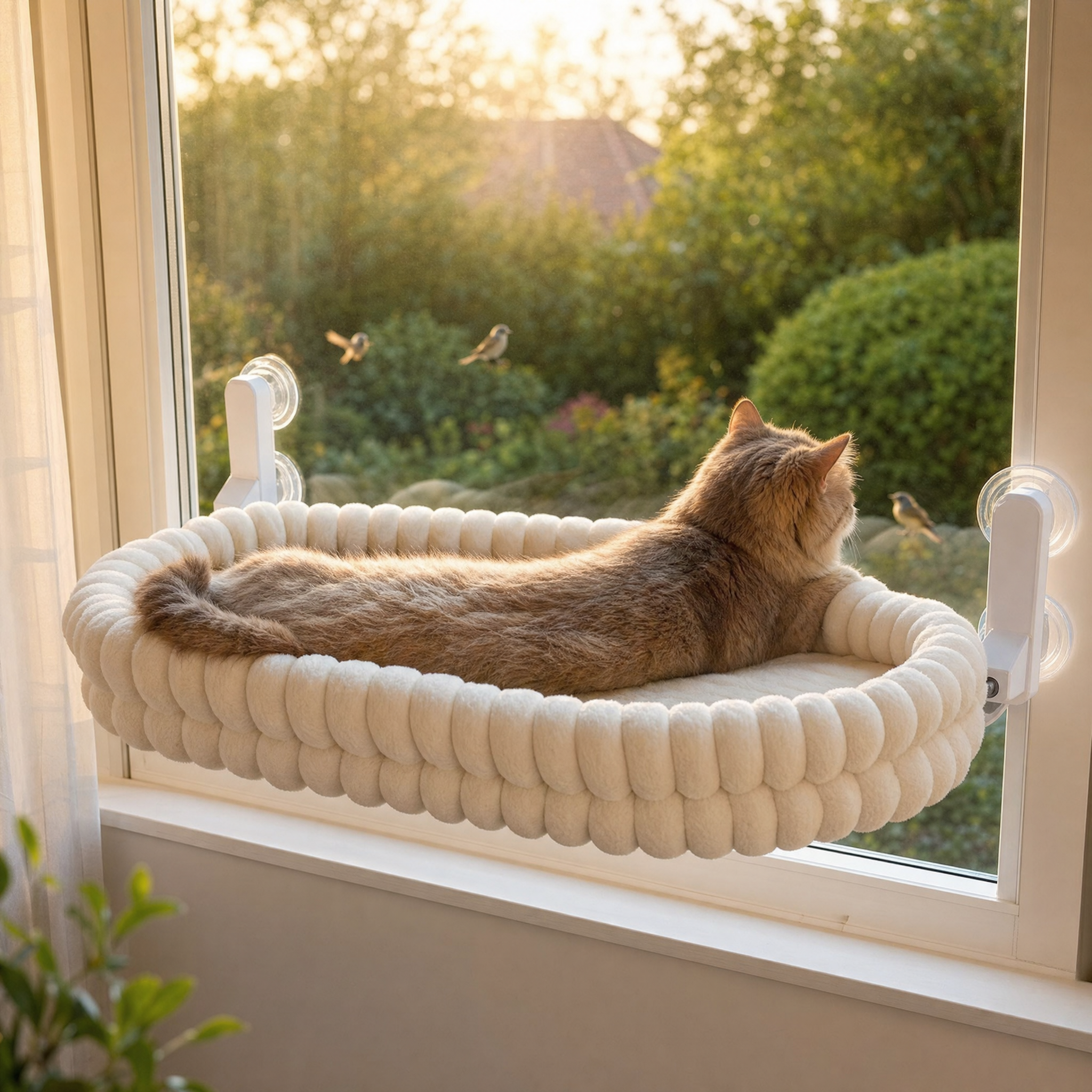 Lumiclaw – Foldable Window Cat Bed