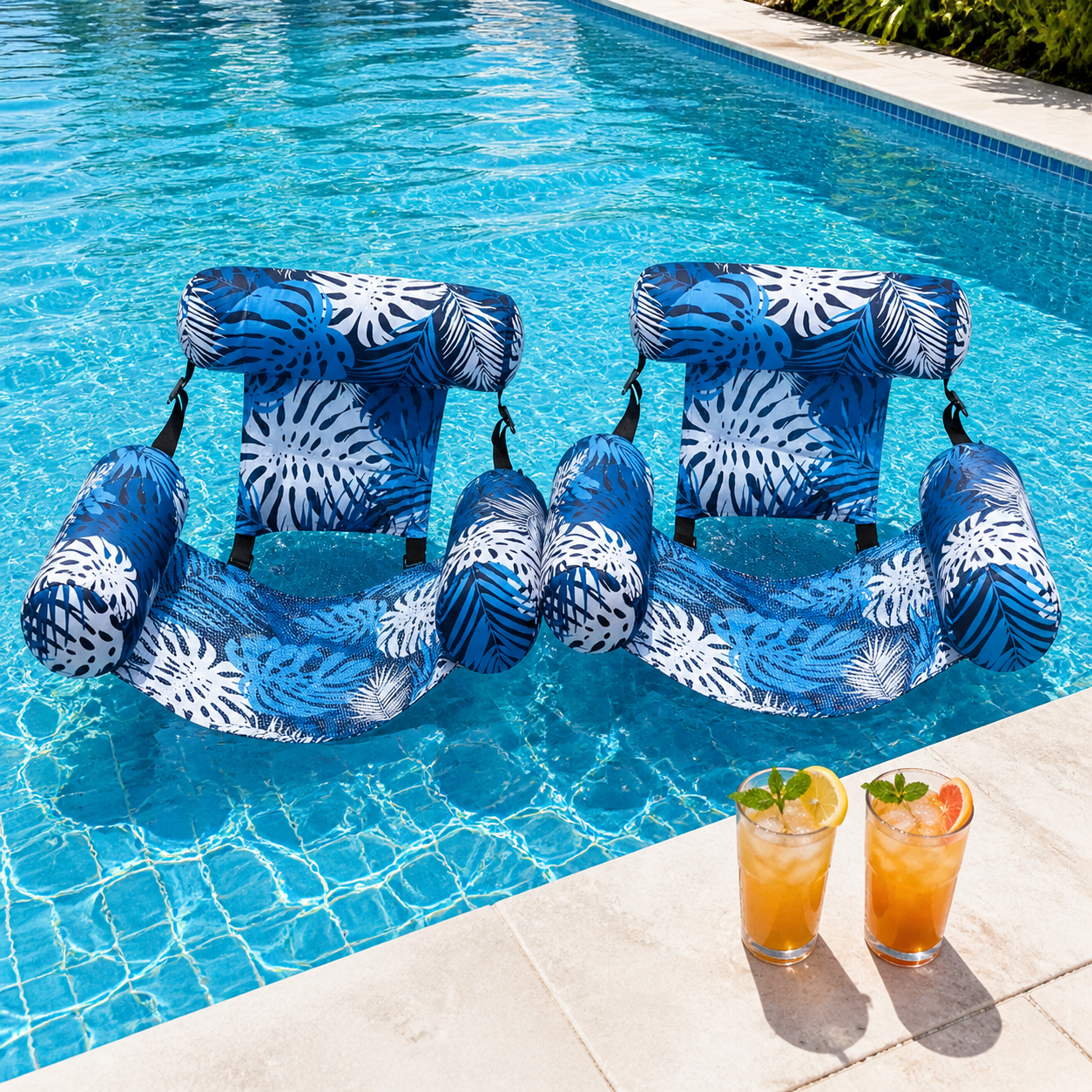 Driftly – Tropical Pool Lounger Float