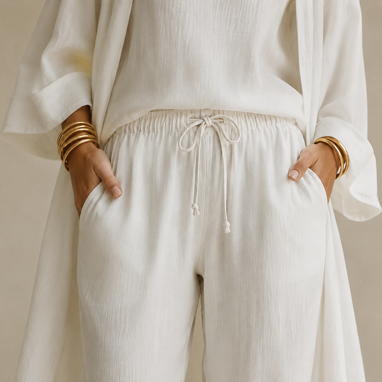 Eloria – Women's Elegant 3-Piece Loungewear Set