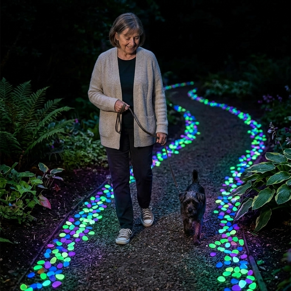 Lumara – Glow in the Dark Garden Stones