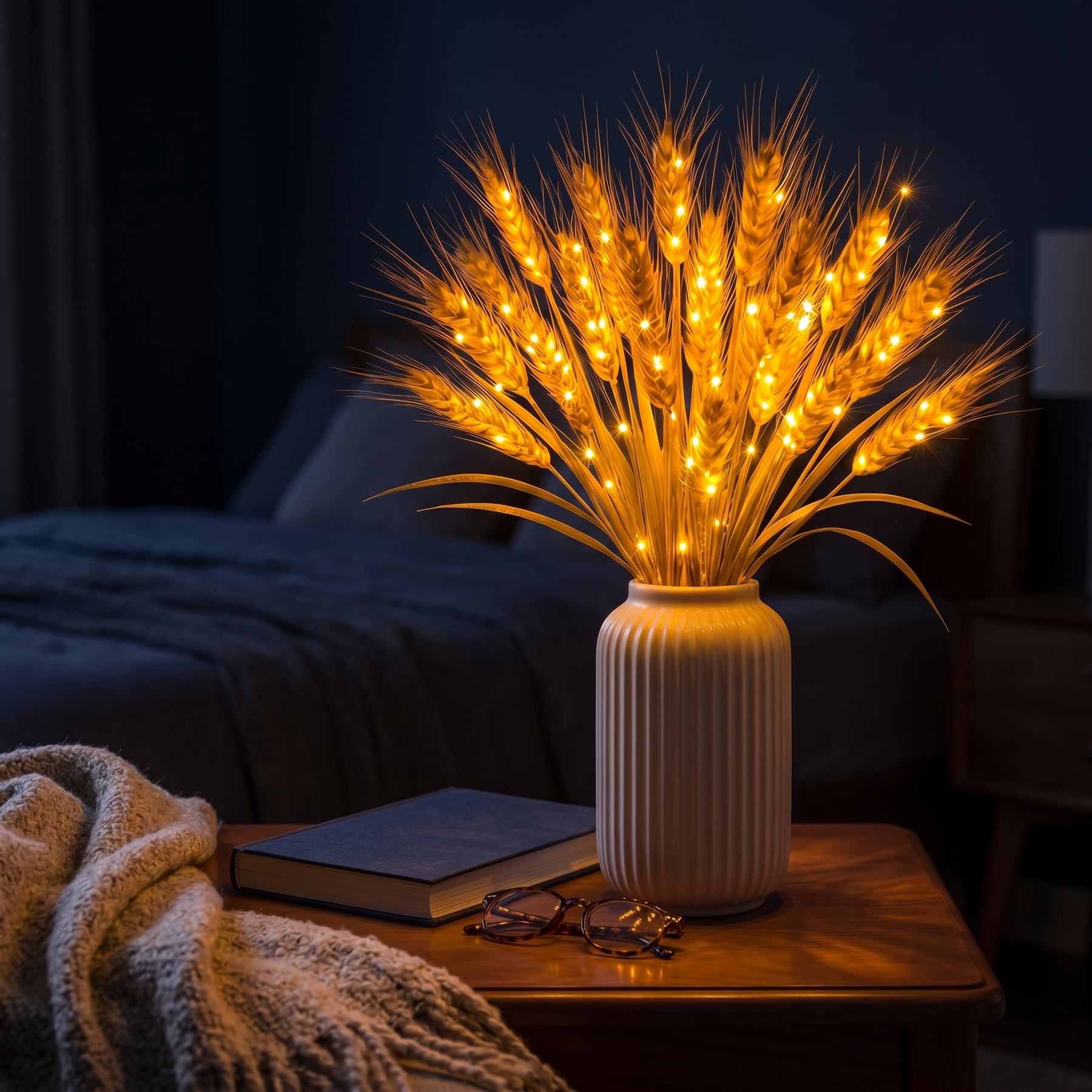 Lumenwheat – Glowing Wheat Centerpiece Light
