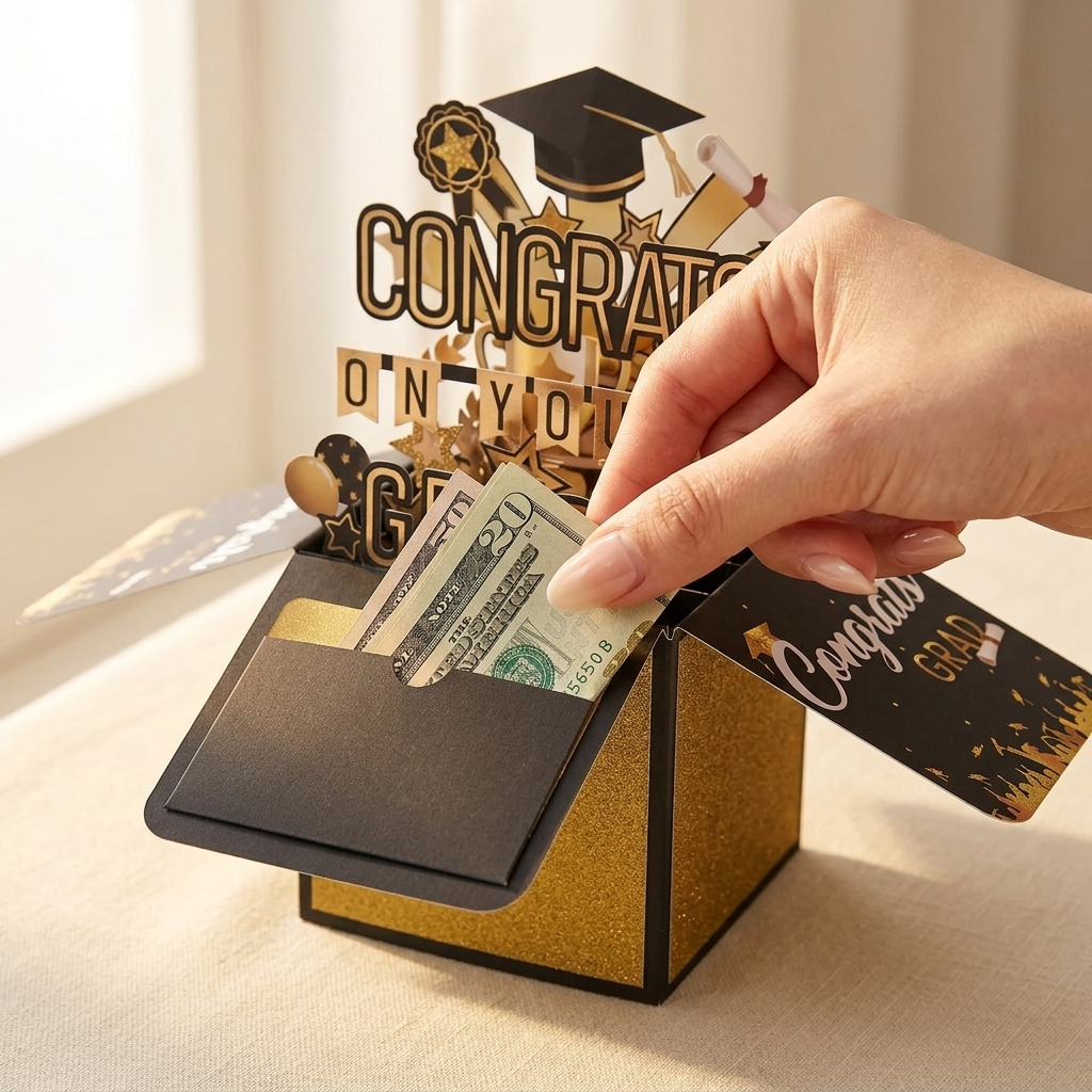 LumiCard – 3D Pop-Up Graduation Card for Class of 2026