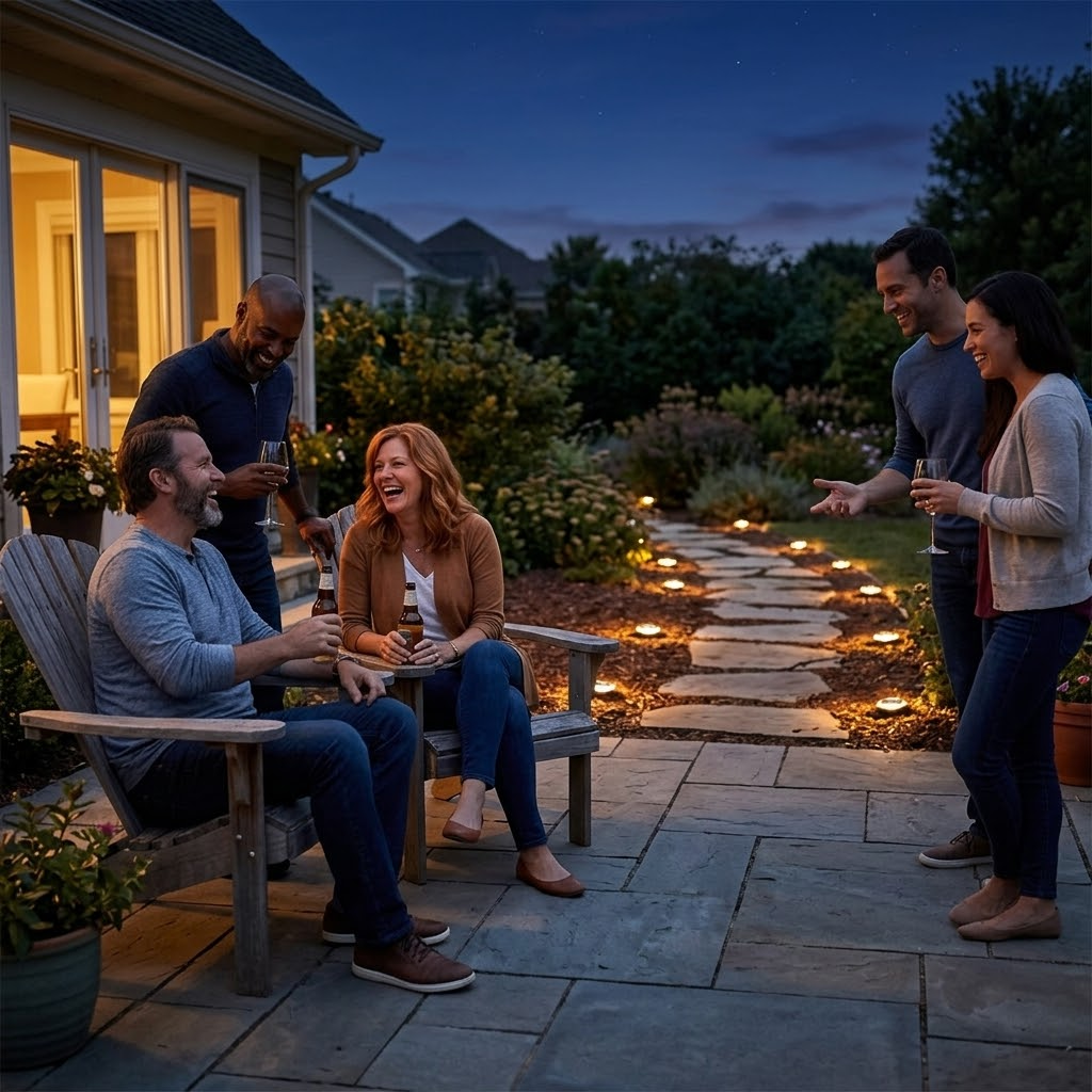 Lumeré – Warm-Glow Solar Path Lights