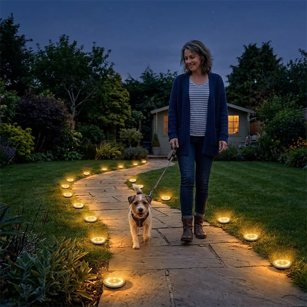 Lumeré – Warm-Glow Solar Path Lights