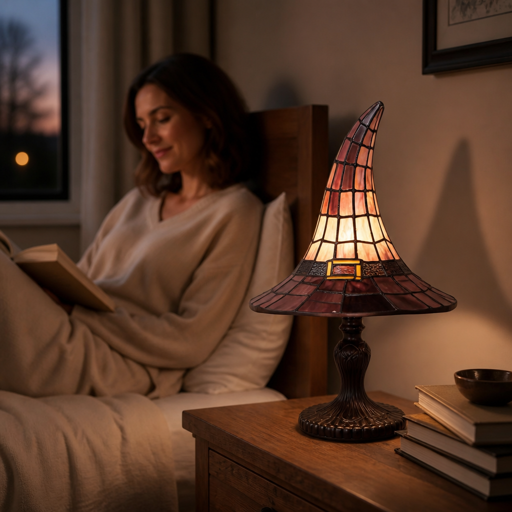 Duskwick – Witch Hat Silhouette Table Lamp