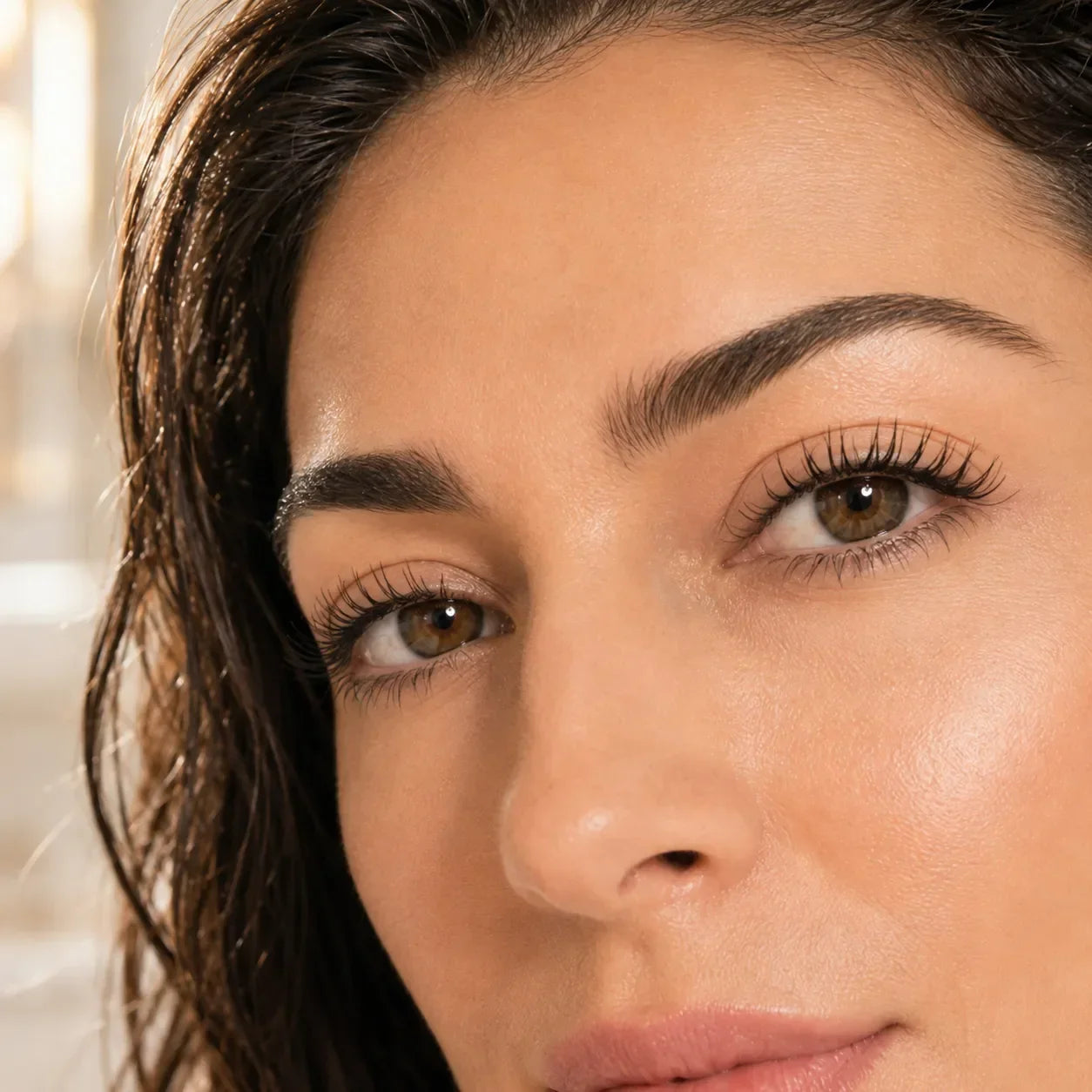 LashLift – Clear Eyelash Curler with Built-In Separating Comb