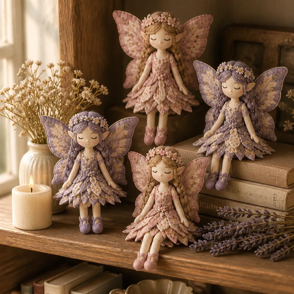 Fabellyn – Handmade Fairy Sewing Kit with Pre-Cut Fabric