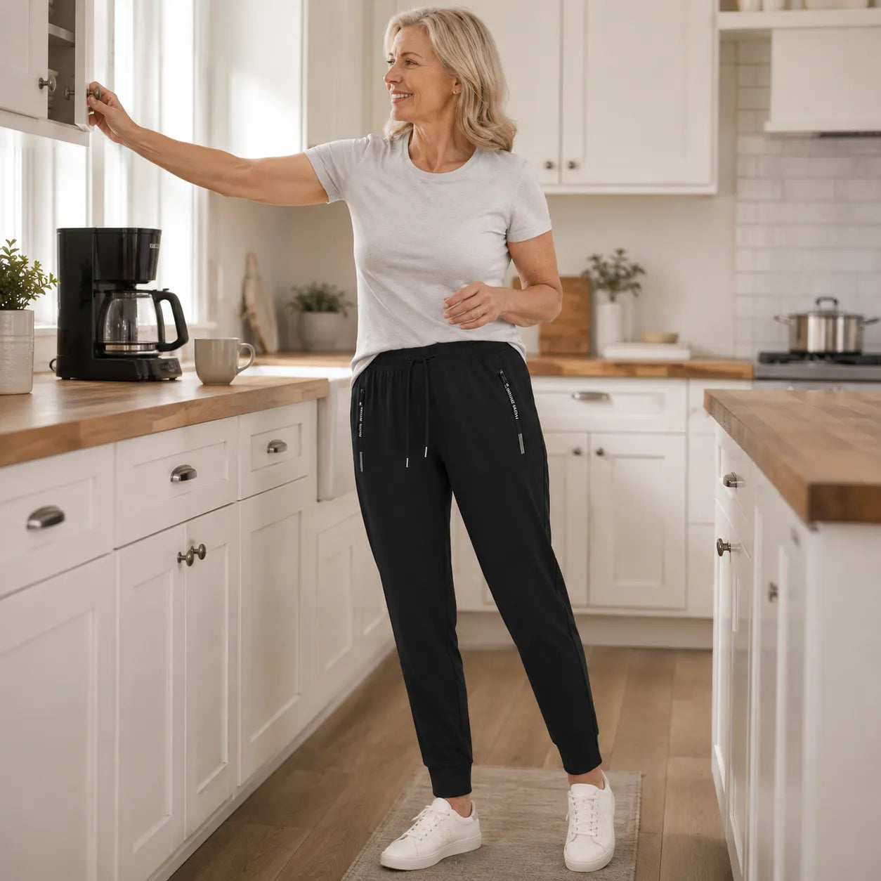 Kolvex – Ice Silk look Cooling Stretch Pants with Zip Pockets