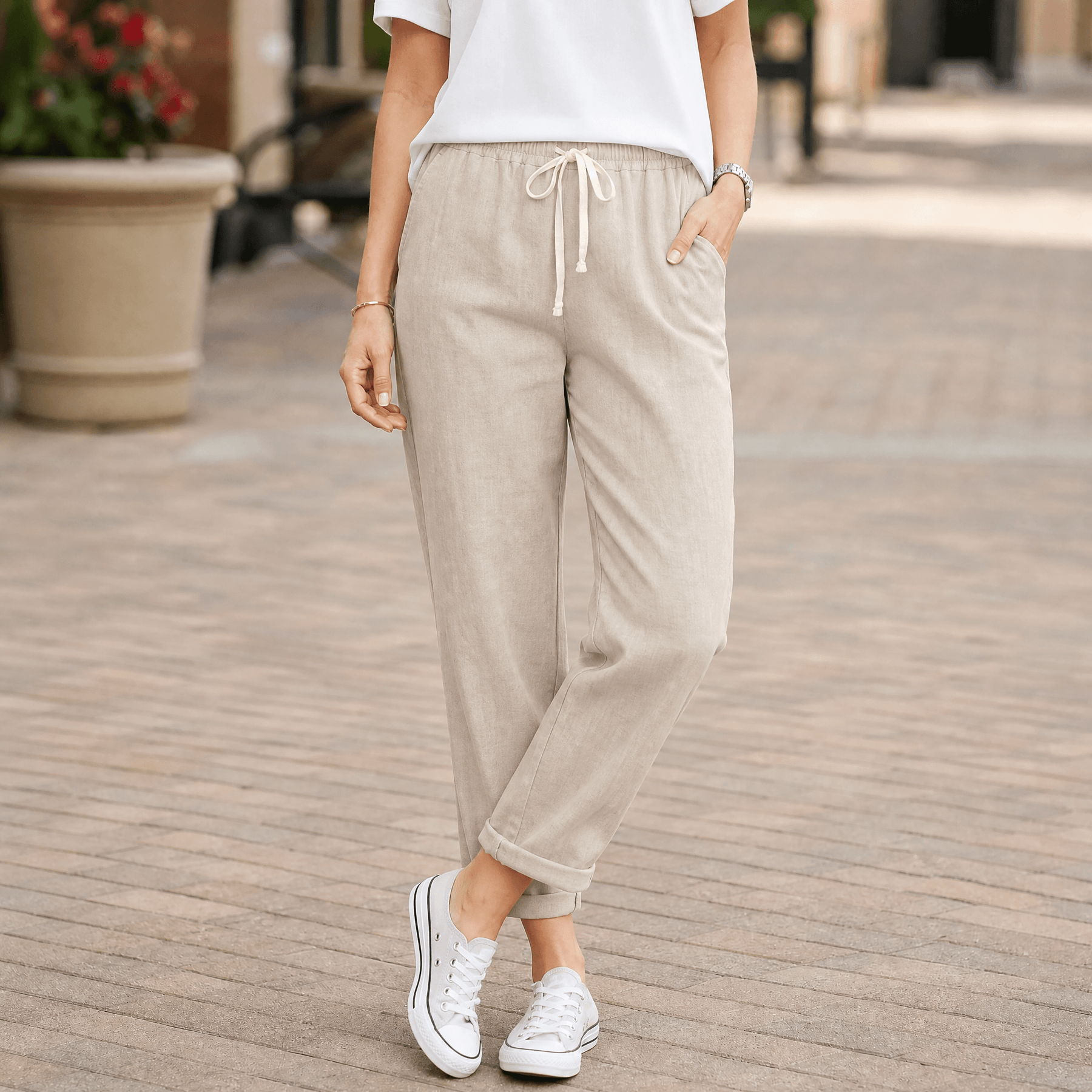 Lirenza – Women's Soft Ankle Pants