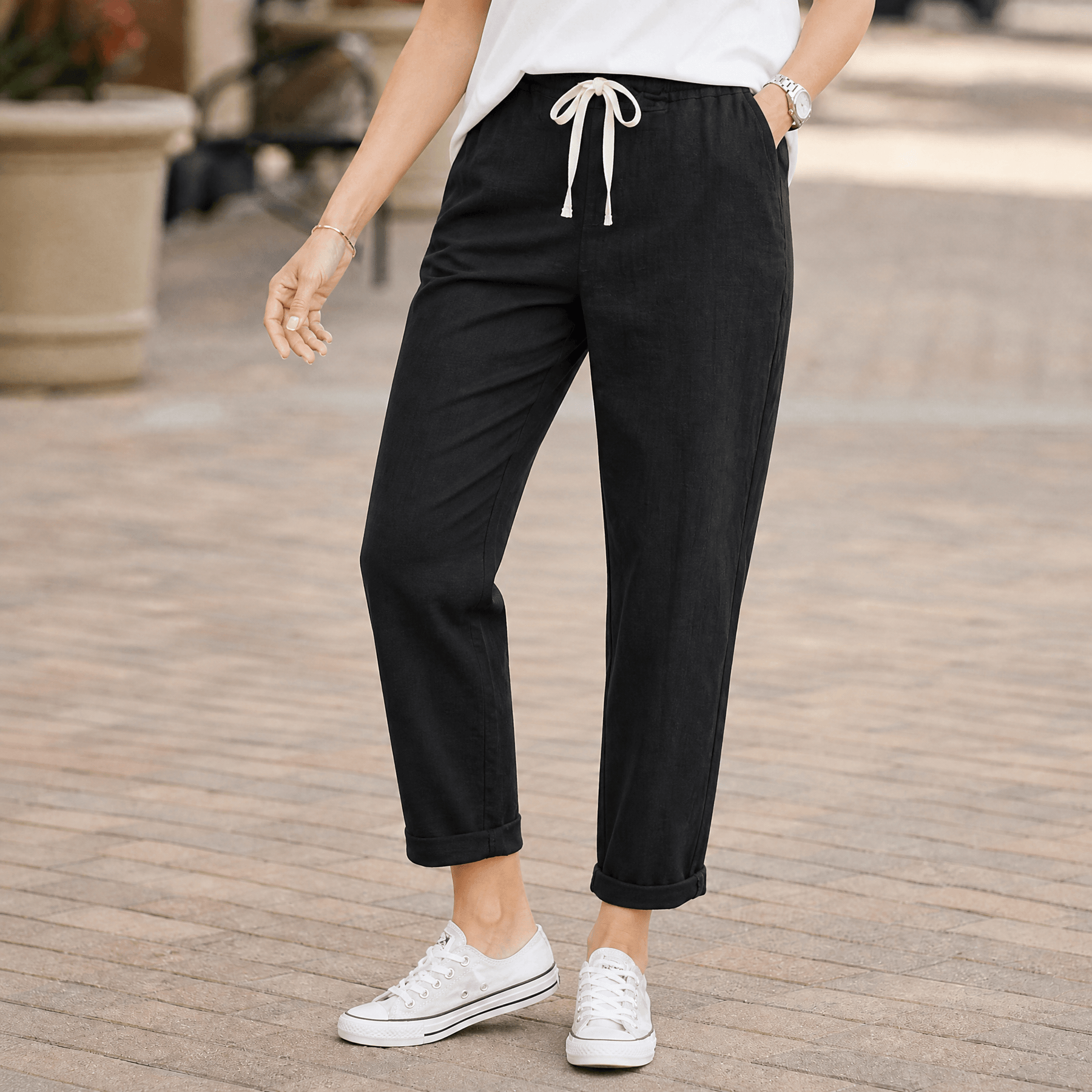 Lirenza – Women's Soft Ankle Pants