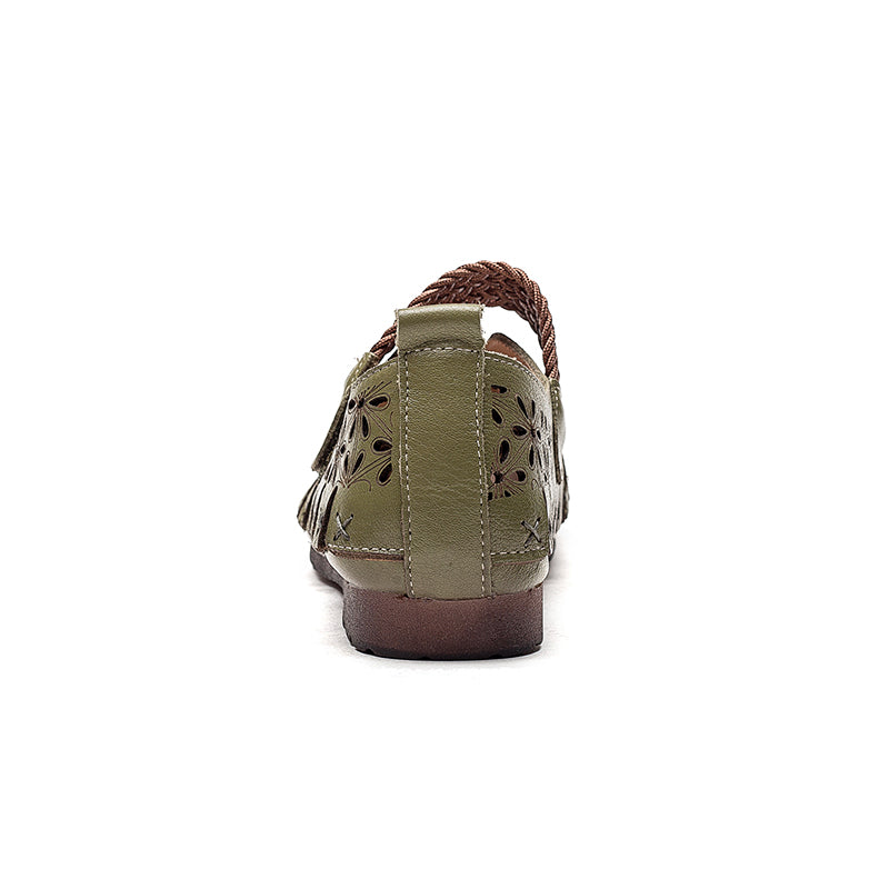 Sienna - Women’s Cow Leather Comfy Flats