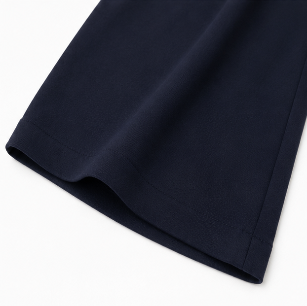 Loriana – Women's Matching Set, Cap Sleeve Polo Top & Wide Leg Trousers
