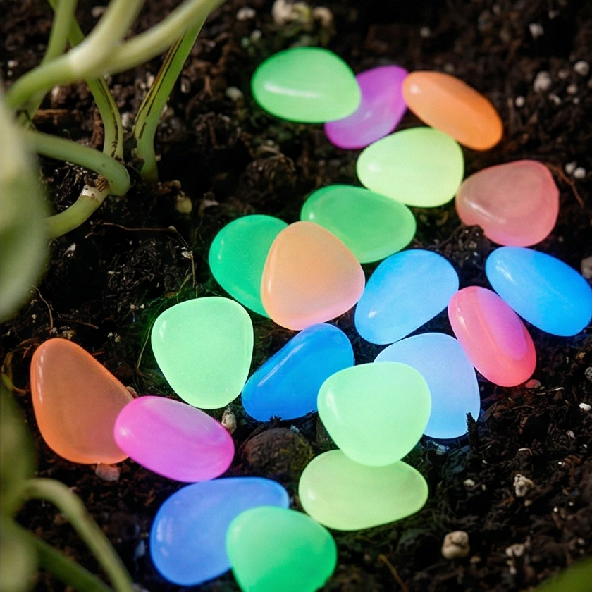Lumara – Glow in the Dark Garden Stones