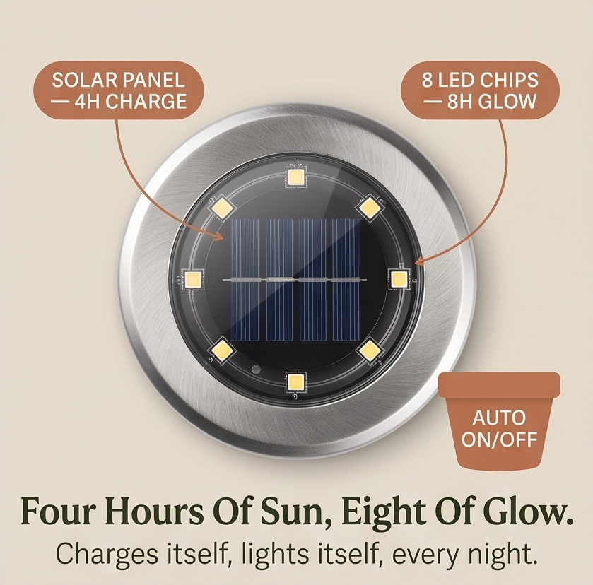 Lumeré – Warm-Glow Solar Path Lights