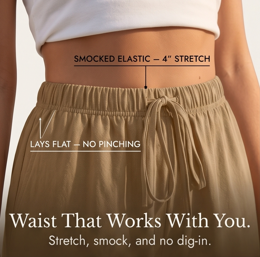 Lumera – Women's Wide-Leg Drawstring Shorts