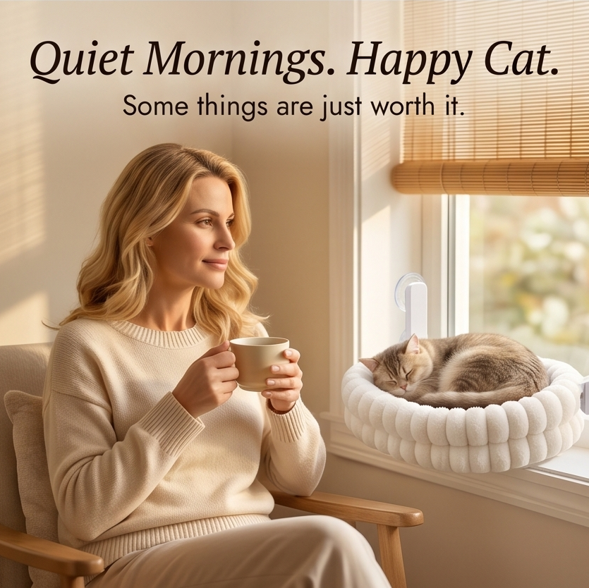 Lumiclaw – Foldable Window Cat Bed
