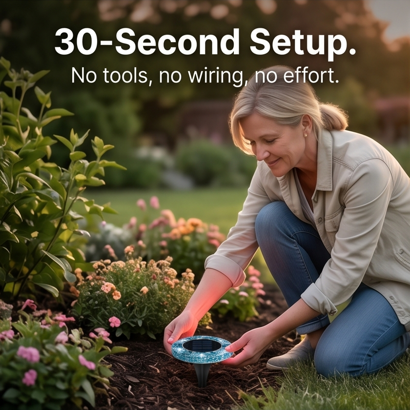 Glowmara – Decorative Mosaic Solar Path Lights