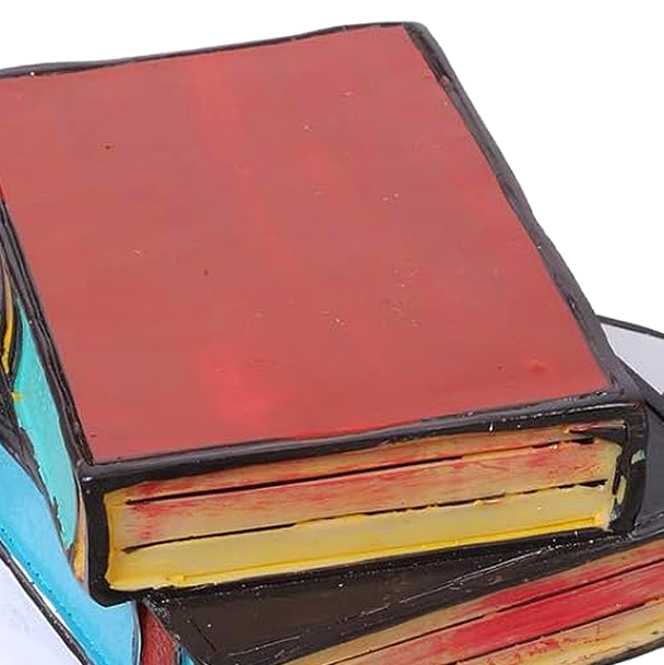 Lumira – Book Stack Table Lamp for Bedside & Reading Book