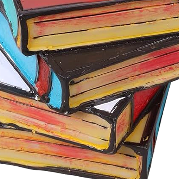 Lumira – Book Stack Table Lamp for Bedside & Reading Book
