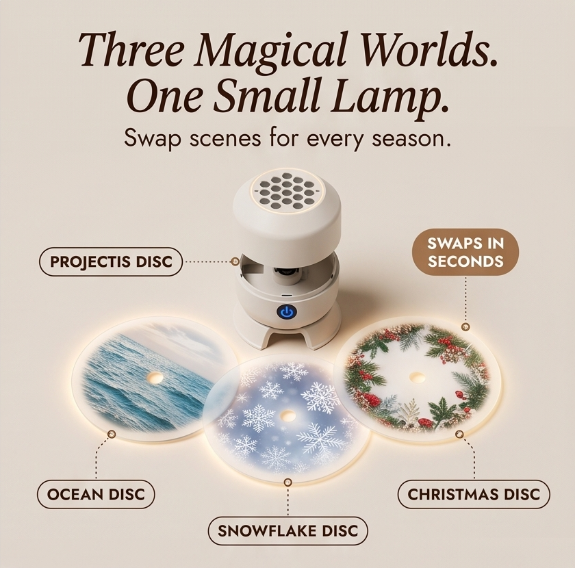 Lumora – Ocean and Holiday Ceiling Projector Lamp
