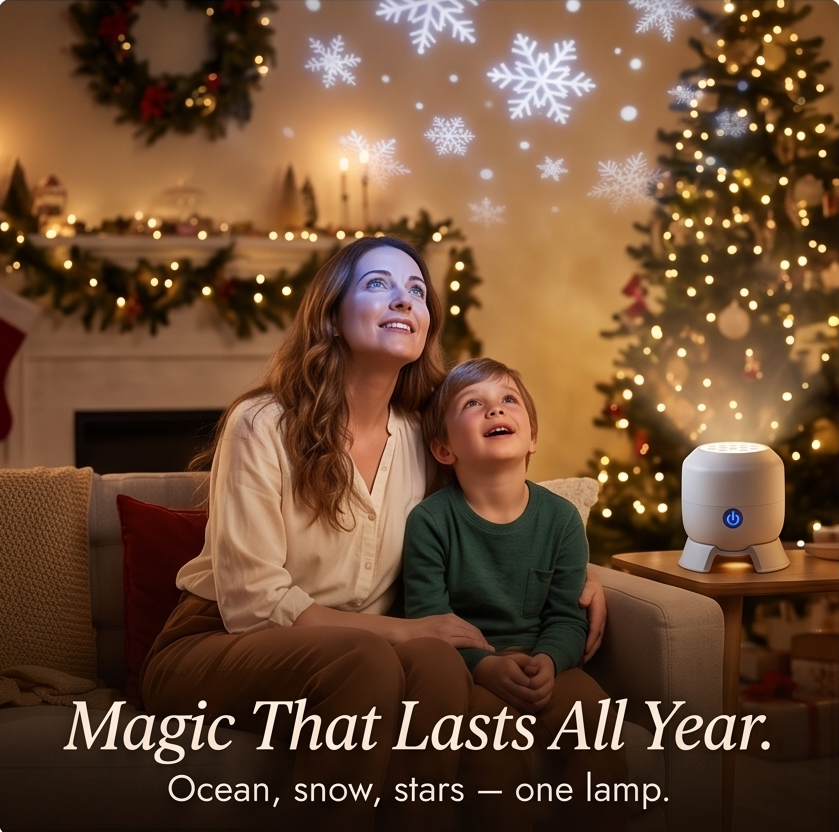 Lumora – Ocean and Holiday Ceiling Projector Lamp