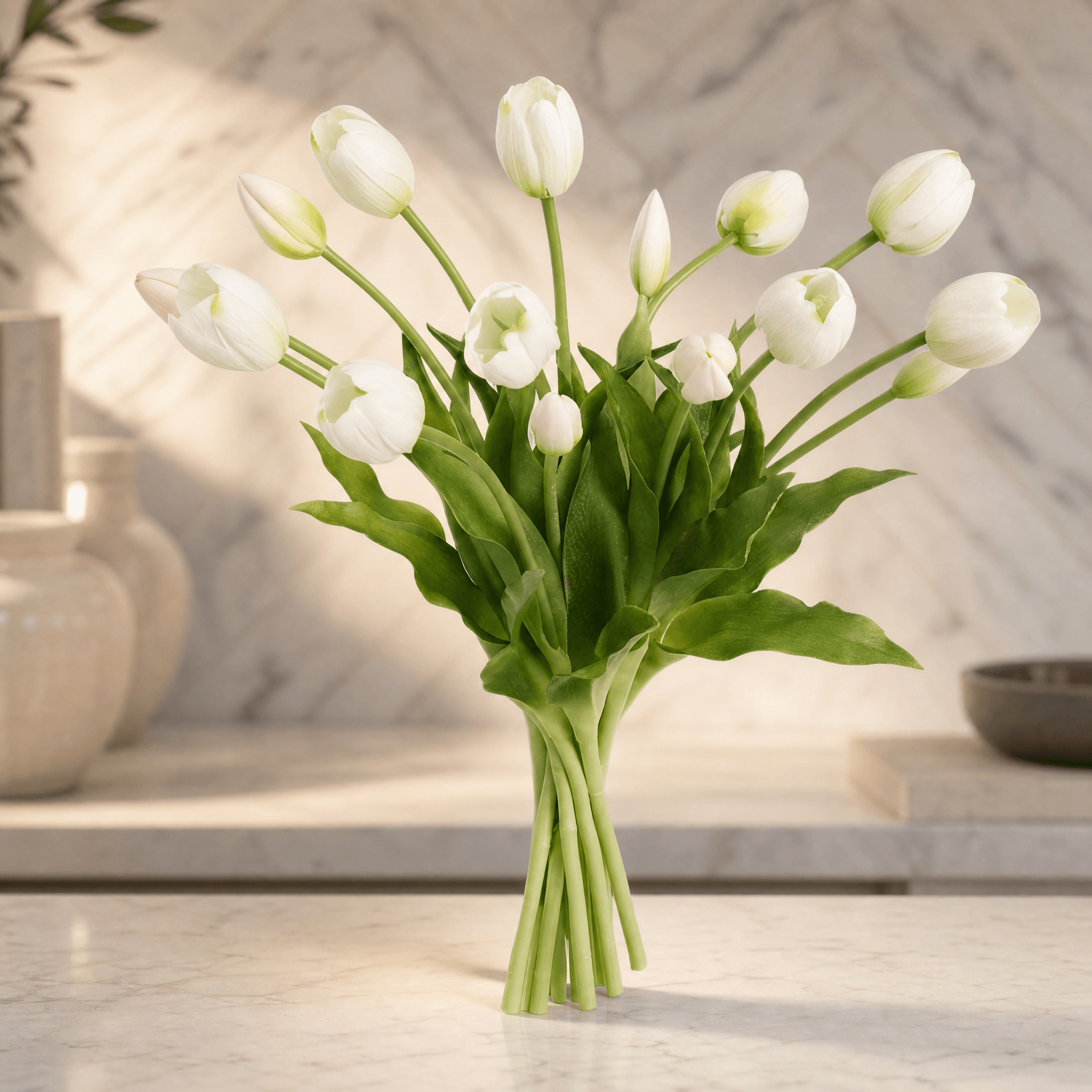 Lumora – Real Touch Tulip Bouquet