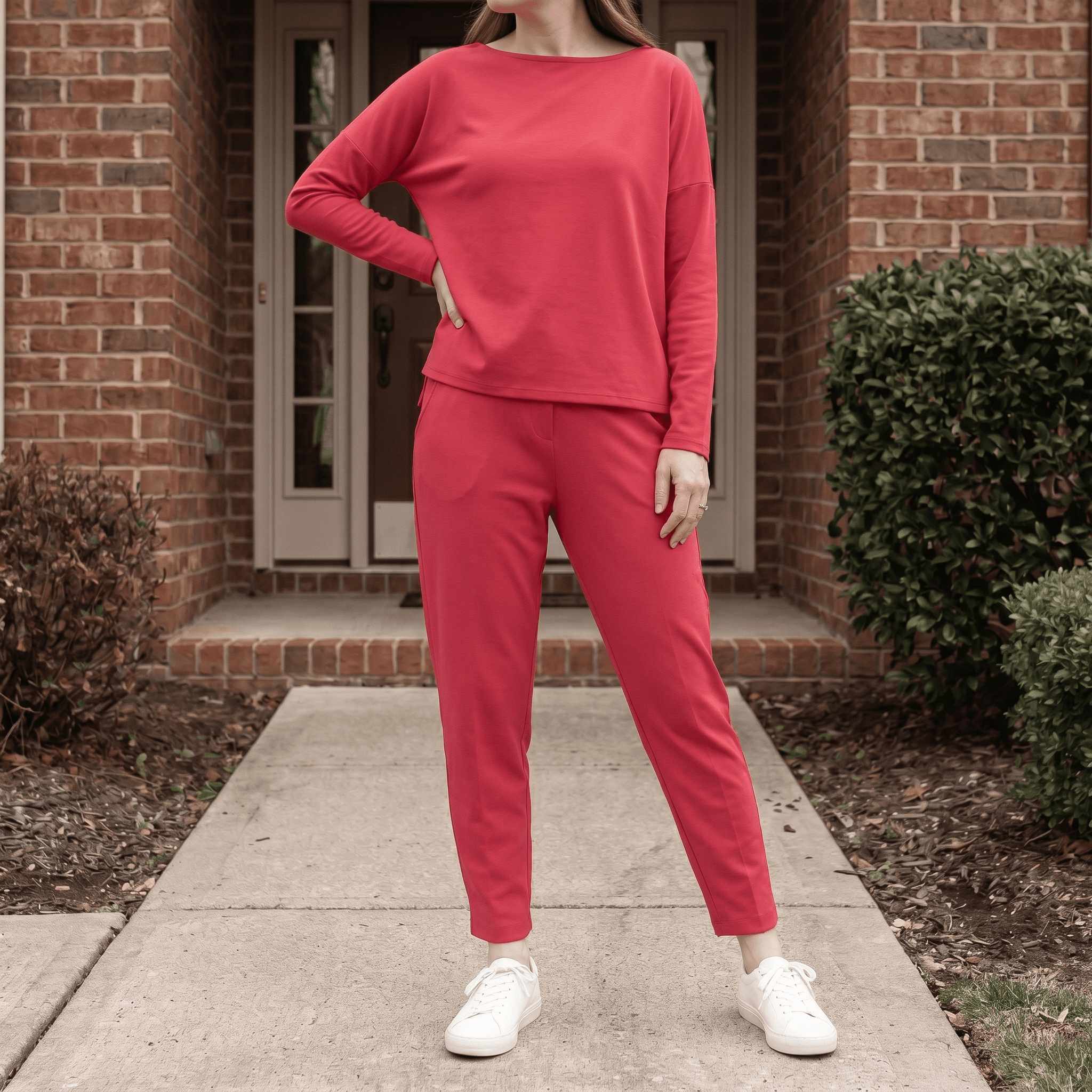 Lunaire – Women's Cotton Two Piece Lounge Set