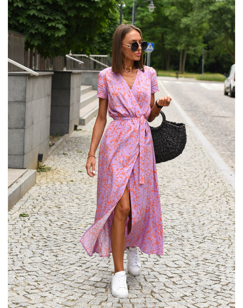 Yasmine | Elegant V-Neck Dress