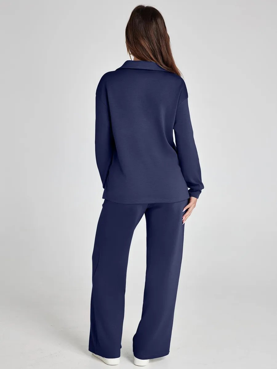 Dora | Casual Long Sleeve Two-piece Set