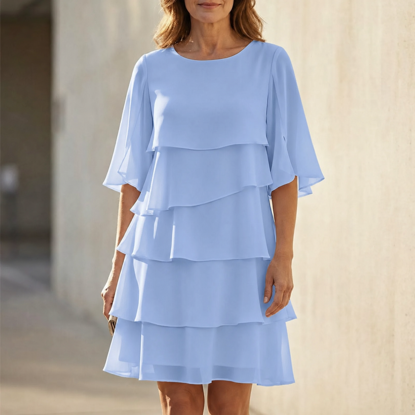 Florelle – Women's Layered Ruffle Dress