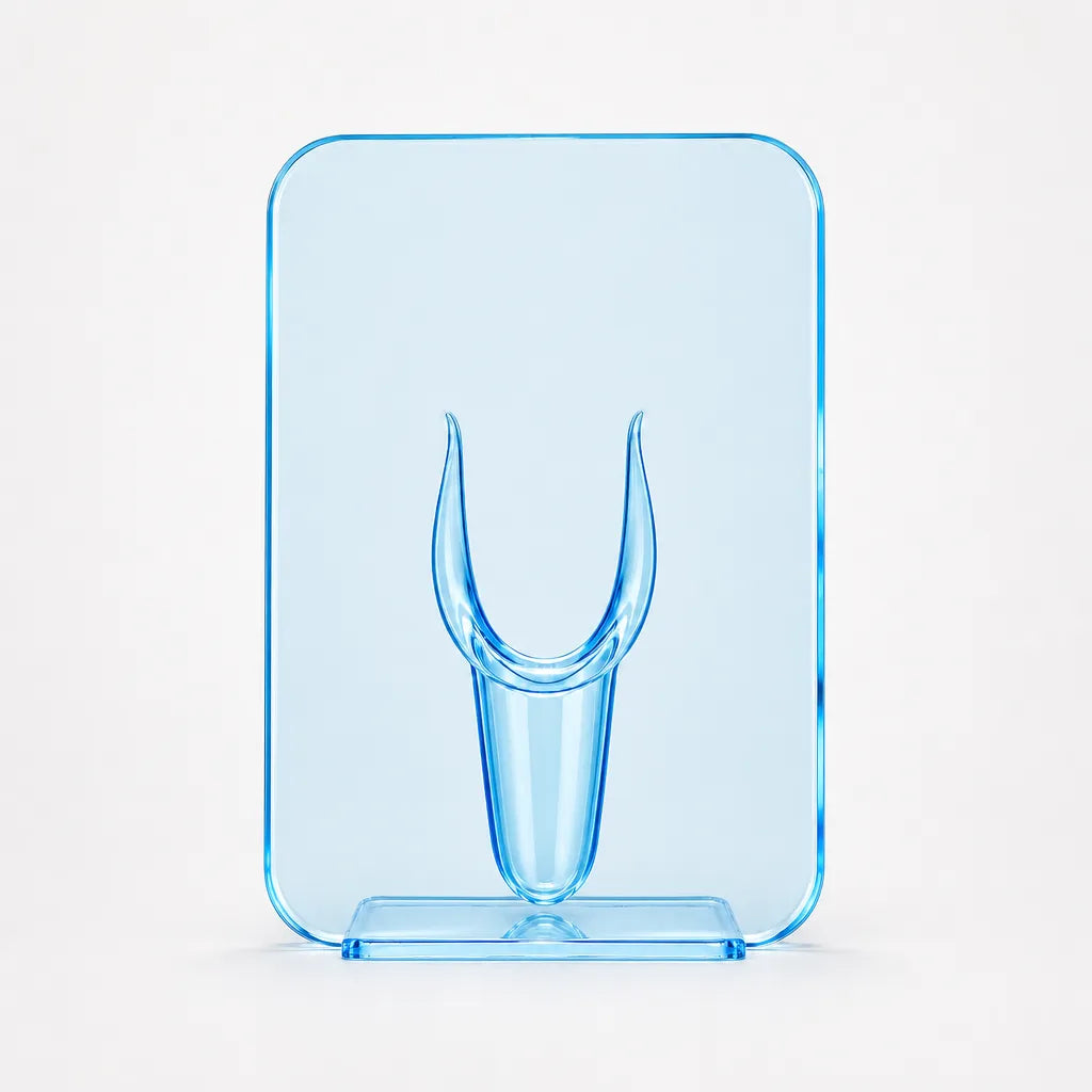 Belavera – Clear Acrylic Frame Vase for Flowers, Modern Picture