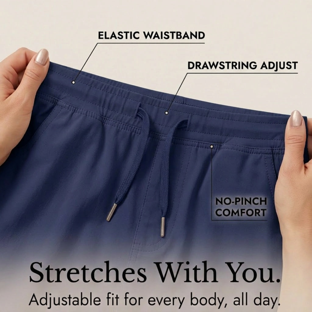 Bermuella – Women's Quick-Dry Cargo Shorts with 6 Pockets