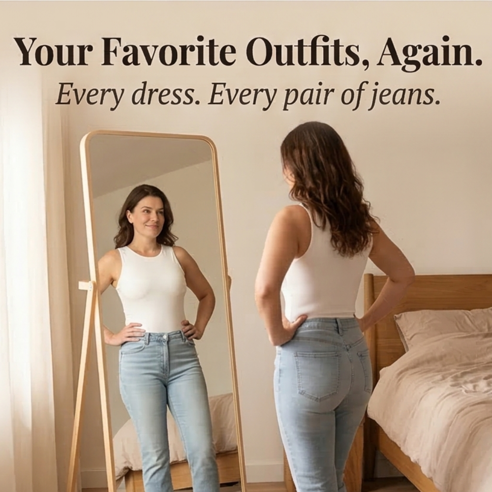 EasySlide – Sculpting Bodysuit with Pull-Away Panel