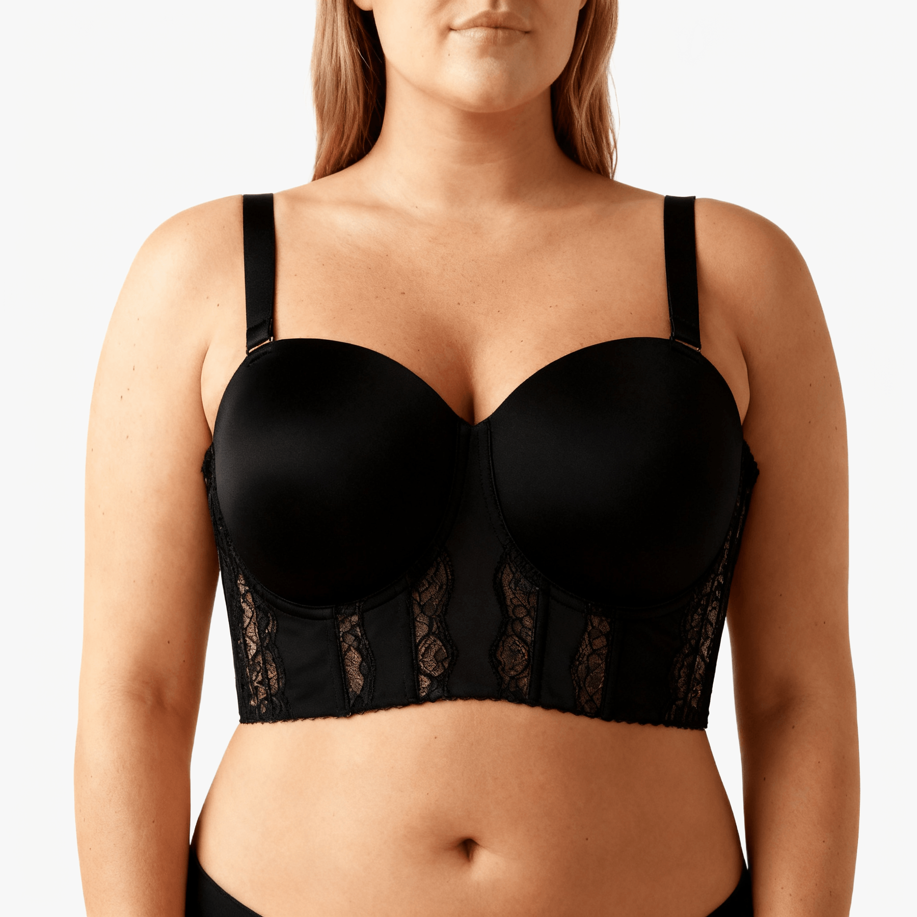Liftara – Wide Band Wireless Bra with Removable Straps