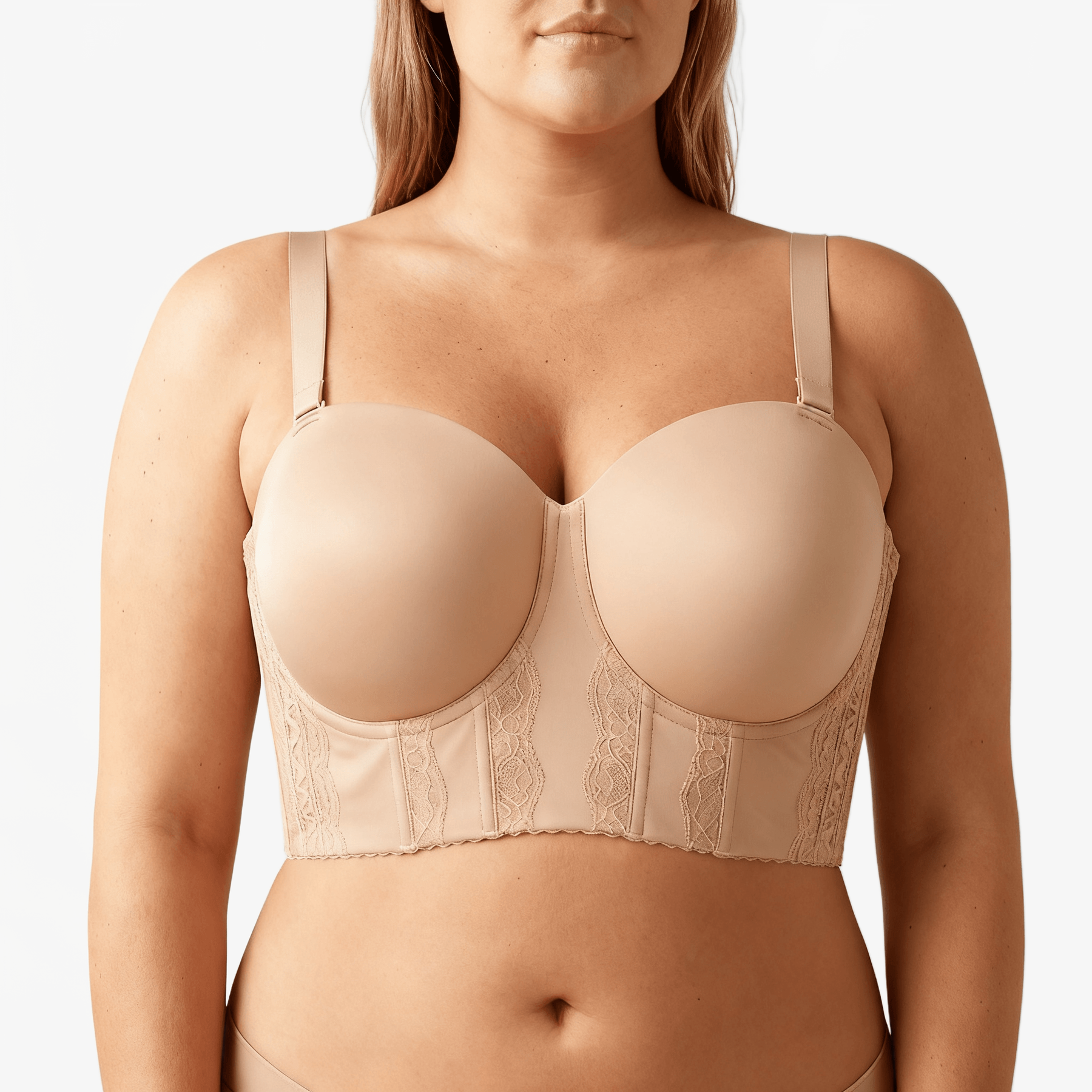 Liftara – Wide Band Wireless Bra with Removable Straps