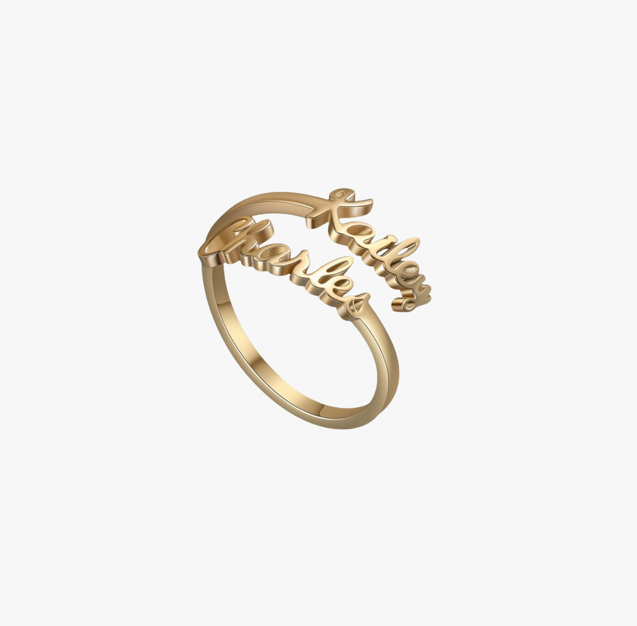 Aurelya – Customized Name Ring (50% Off)