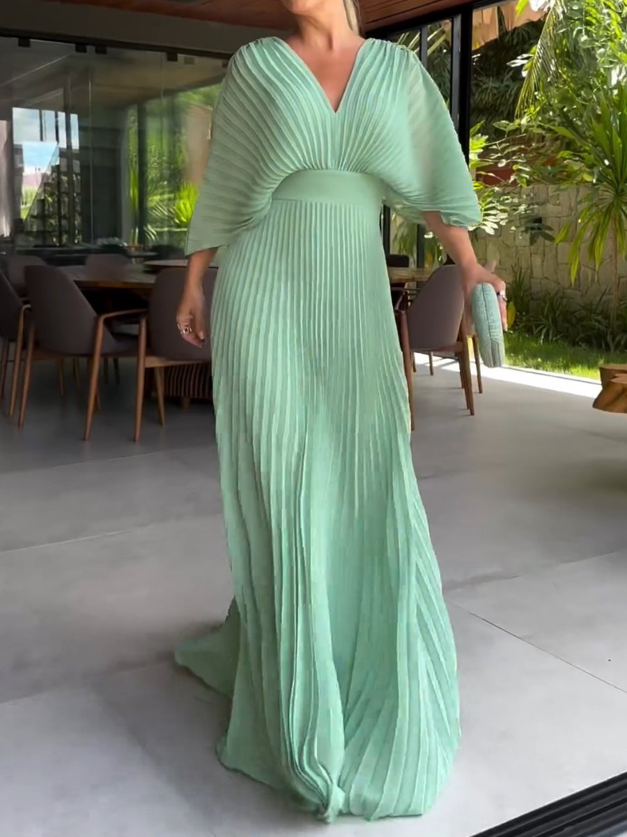 Jennifer | RIA™ Floating Ribbed Maxi Dress
