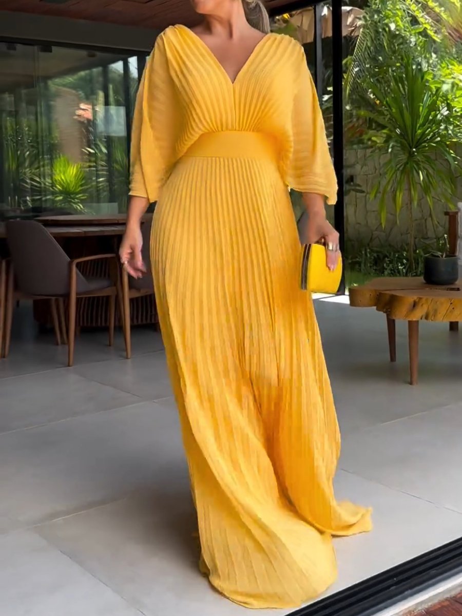 Jennifer | RIA™ Floating Ribbed Maxi Dress