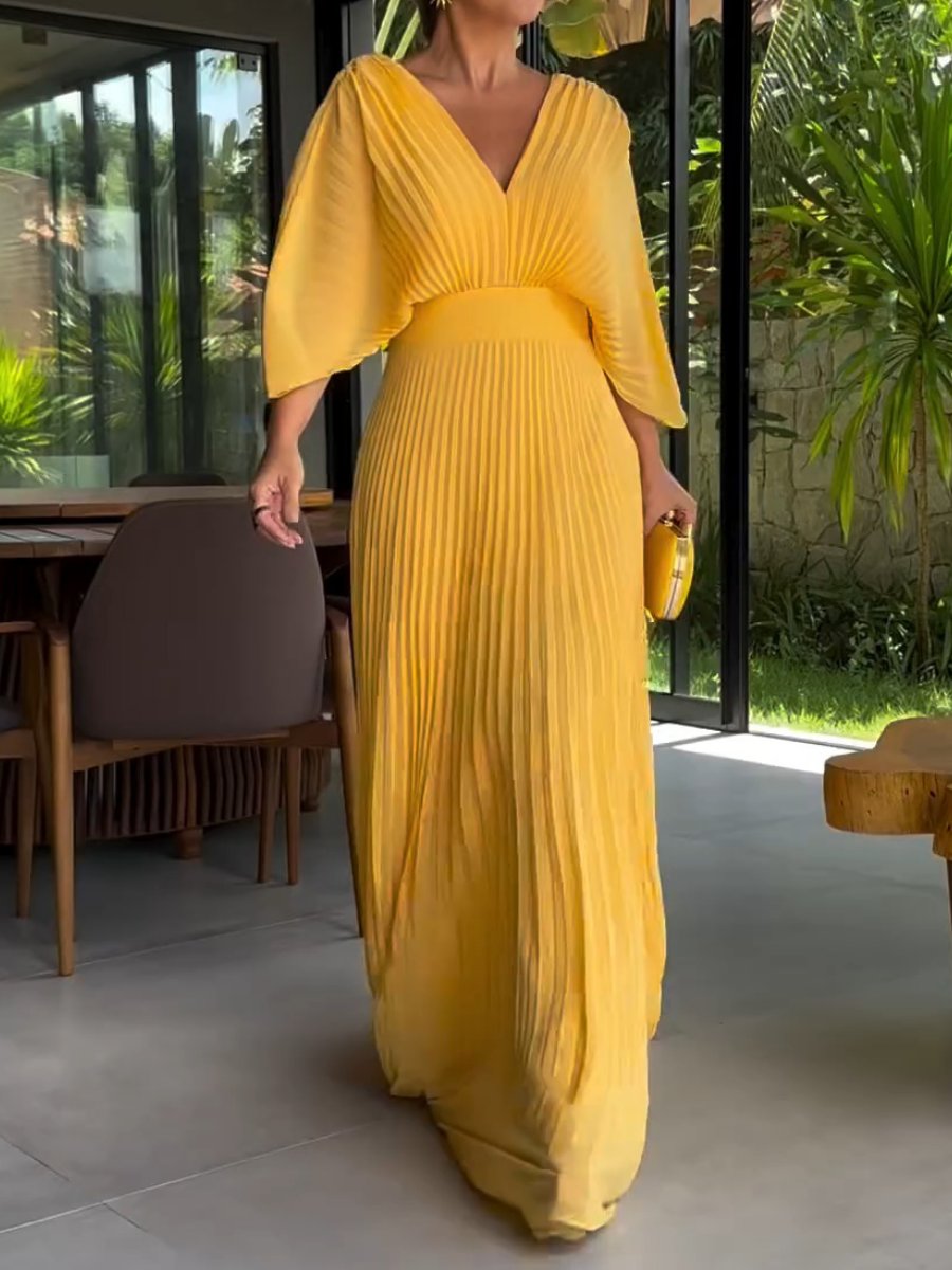 Jennifer | RIA™ Floating Ribbed Maxi Dress